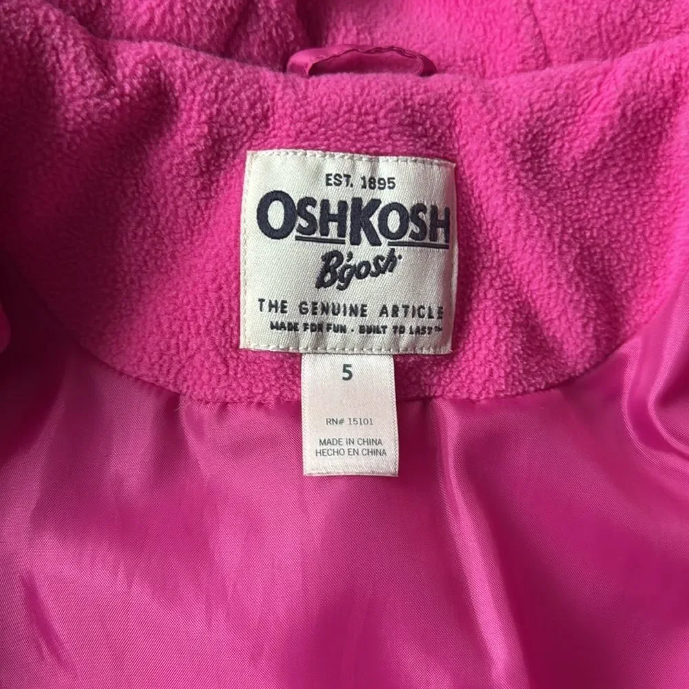 OshKosh Bgosh hood fleece